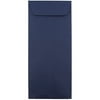 JAM Paper #14 5" x 11-1/2" Open End Policy Paper Envelopes, Navy Blue, 25-Pack