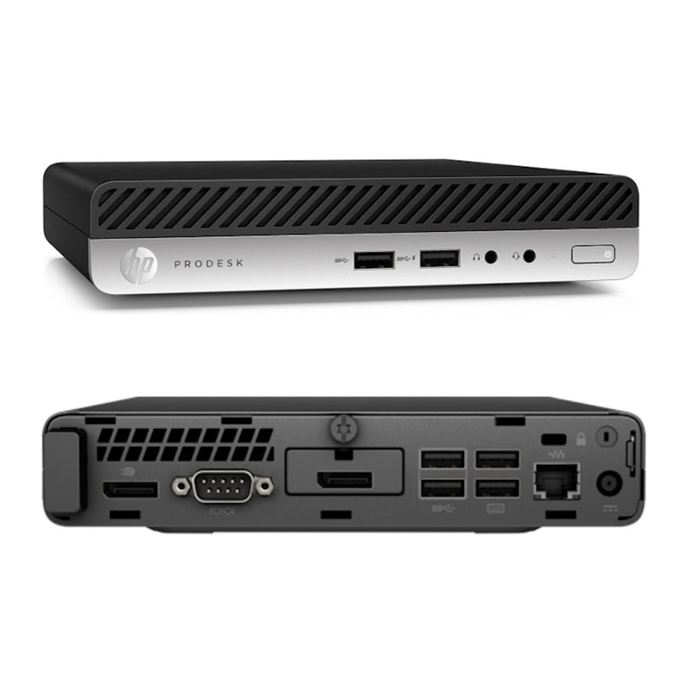 HP ProDesk 400 G3 Mini PC: Refurbished, Core i3, 8GB Mem, 256GB