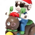 thumbnail image 3 of Cute Boys Electric Tricycle Toy Stunting Motorcycles for Girls Kids Age 3 4 5 6, 3 of 5