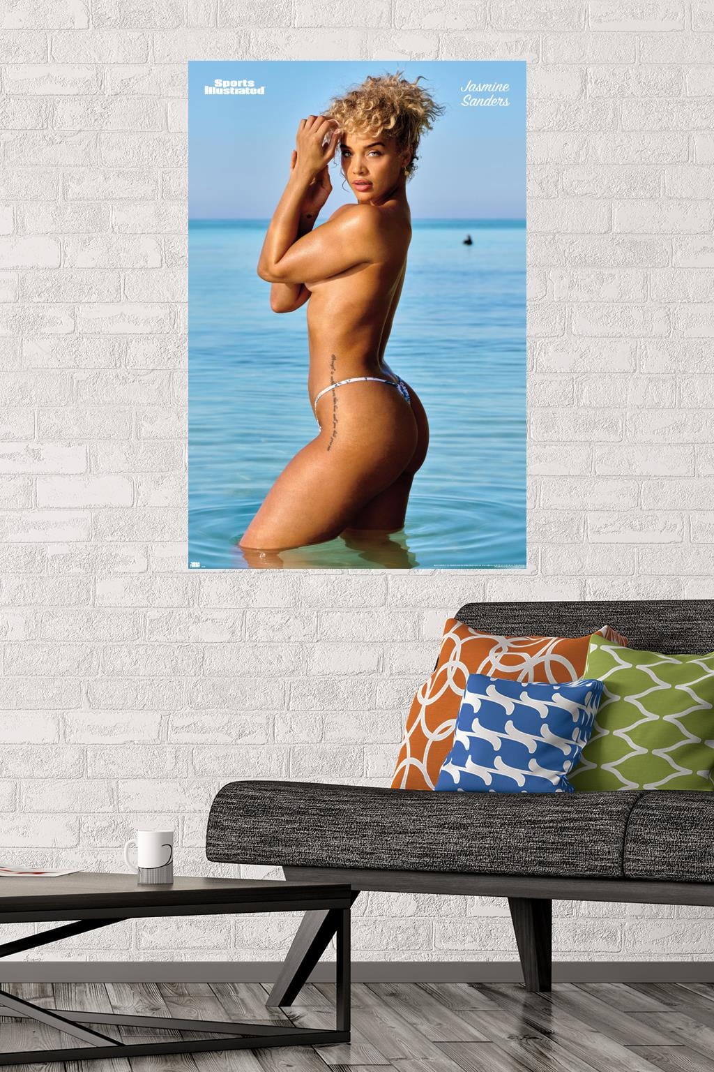 Sports Illustrated: Swimsuit Edition - Jasmine Sanders 22 Wall Poster, 22.375" x 34"
