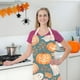 thumbnail image 1 of Delantal de Halloween con Temática de Terror | Delantal de Cocina de Poliéster Resistente a La Suciedad, 75 X 65 Cm | Azul Claro | Ajustable con Lazo y Bolsillo Frontal | Ideal para Cocinar, Hornear, 1 of 6