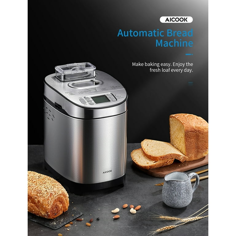 013A KBS 17-In-1 2LB Bread Maker Machine Fully Automatic LCD 