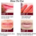 thumbnail image 4 of Paquete de 20 mascarillas de colágeno en gel para el cuidado de los labios, esencia hidratante, elimina la piel muerta, almohadillas antiagrietadas, mascarillas para labios secos, 4 of 5