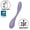 Lilac, variant on Satisfyer G-Spot Flex 5 Connect App | G-Spot Rabbit Vibrator | Double Stimulation | Waterproof (IPX7) | Rechargeable | Silicone (Lilac)