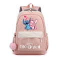 thumbnail image 3 of Mochila De Lilo And Stitch para mujer, morral impermeable a la moda para chicas adolescentes, mochila escolar, bonita mochila de viaje para estudiantes, 3 of 5