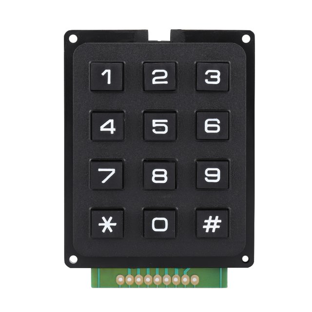 LAFGUR Clavier 3x4, Module Clavier, 12 Boutons pour MCU