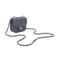 thumbnail image 3 of Daisy Rose Vegan leather Quilted Mini Cross Body Bag, Grey, 3 of 7