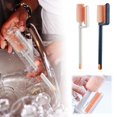 thumbnail image 4 of TIELUTT Brosse de Nettoyage à Long Manche pour Tasse, Position Réglable, Brosse de Nettoyage pour Tasse, Mur Intérieur et Extérieur, Double Main, Plateau à Serviettes, Éponges à Récurer, Cuisinière et Gril, Ensemble de Tampons à Récurer en Acier Inoxydable, Lave-Vaisselle, 4 of 4