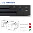 thumbnail image 2 of TNP Products 5 Port USB Hub for PS4 Pro Edition - USB 3.0 / 2.0 High Speed Adapter Accessories Expansion Hub Connector Splitter Expander for PS4S PlayStation 4 Pro Edition Gaming Console [PS4 Pro Edition], 2 of 7