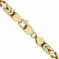 thumbnail image 3 of Primal Gold 14 Karat Yellow Gold 5.25mm Byzantine Chain, 3 of 4