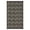 Black/Brown, variant on HIWEAVER Navy/White 8'x 10' Outdoor Rug Garden Decor Geometric Floral Carpet Plastic Straw Waterproof Reversible Patio Area Rug for Balcony Deck Picnic Portable Camping Mat