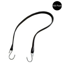 RAParts Set of 100 New 31" Heavy Duty Natural Rubber Bungee Straps Flatbed Truck Trailer Tie Down