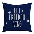 thumbnail image 3 of Qocolhg Independence Day Decorations Pillow Covers 18x18 4th of July American Flag Stars and Stripes Patriotic Throw Pillow Covers Freedom Pillows Decor for Memorial Day Party Home, 3 of 7