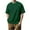 Green, variant on Men'S Classic Horizontal Striped Crew Neck Short Sleeve T Shirt Casual Loose Fit Tops For Summer Daily Wear And Vacation,Red,XXXL
