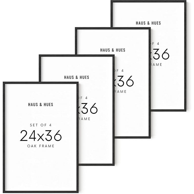 Haus and Hues 16x20 Frames Set of 3 - White Picture Frames Pack Poster  Frames 16x20, Wall Frame Set White Picture Frames 16x20, White Picture  Frames