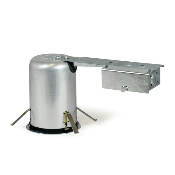 Nora Lighting - 4 Inches Line Voltage IC AT Remodel Housing-6.25 Inches Tall and