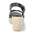 thumbnail image 3 of Time and Tru Women's Espadrille Wedge Sandals, 3 of 5