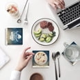 thumbnail image 1 of FMSHPON Merry Christmas Set of 6 Coaster for Drinks, Absorbent Ceramic Stone Coasters Cup Mat with Cork Base for Home Kitchen Room Coffee Table Bar Decor, 1 of 4