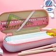 thumbnail image 3 of FeiraDeVaidade Waterproof Double Layer Pencil Case Space Astronaut Pencil Bag Stationery Box Children Pen Case, 3 of 6