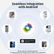 RSH Bluetooth Tracker Smart Tag 4 Pack, Android Compatible with Google Find Hub, Item Finder Key Finder for Wallet, Backpack & Pet Collar, Black