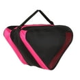 thumbnail image 4 of Skates Bag, 3 Layers Hockey Skates Bag Zipper Mesh Pockets Large Capacity  For Storage Pink, 4 of 8