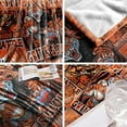 thumbnail image 5 of Denver Football Lover Blanket, Football Fan Style for Boy Gift, Flannel Throw Blanket for Men Travel Sofa Bed Couch 60"x50", 5 of 5