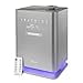 thumbnail image 3 of Crane Warm & Cool Mist Top Fill Humidifier with Remote, 1.2 Gallon, 500 Sq. Ft Coverage, UV Ionizing Light, Metallic, 3 of 4