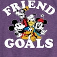 thumbnail image 3 of Mickey & Friends - Mickey And Friends Friend Goals - Toddler And Youth Girls Short Sleeve Graphic T-Shirt, 3 of 5
