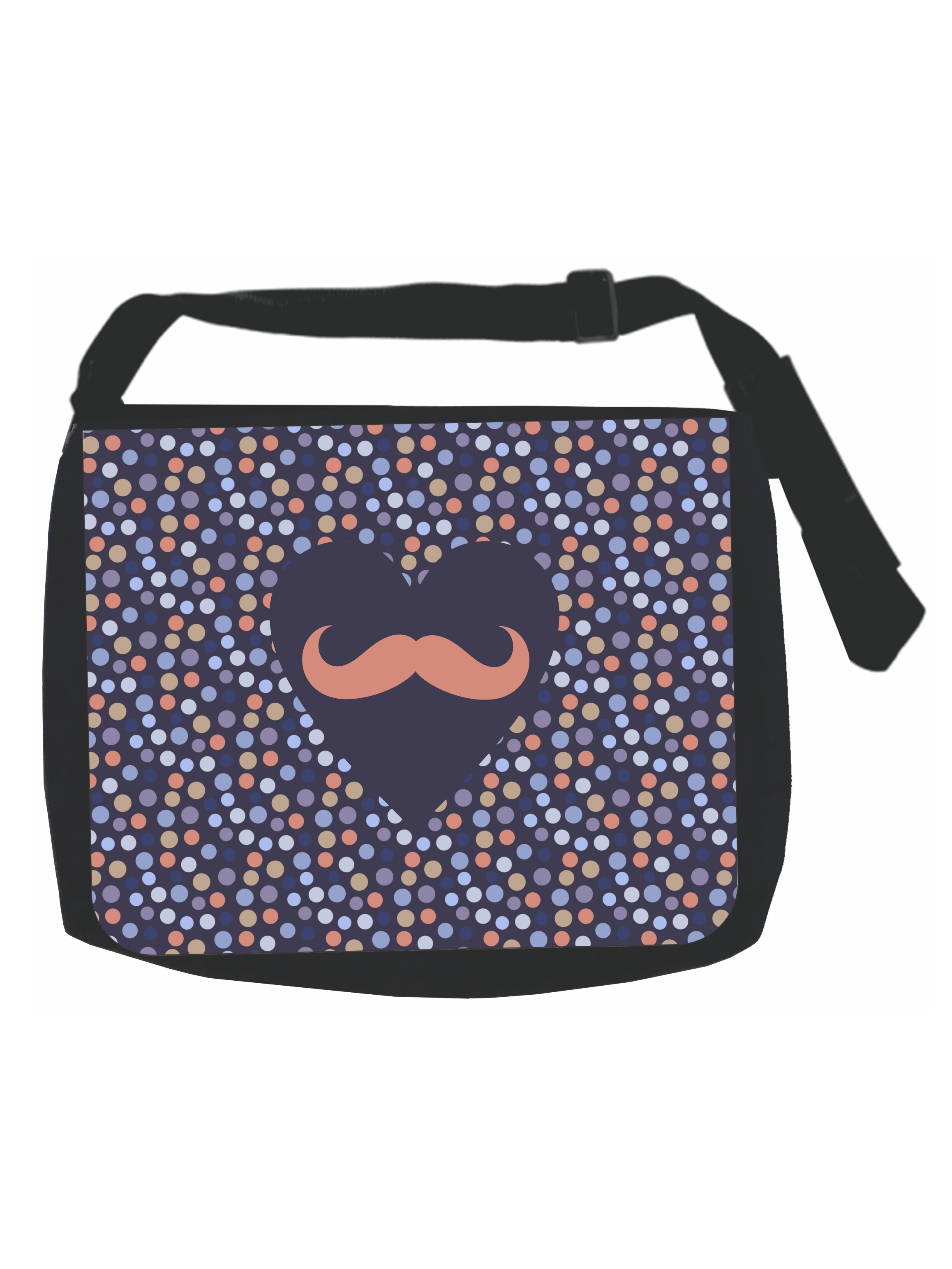 Accessory Avenue Collection of Black School Shoulder Messenger Bags Choose From 25 Designs