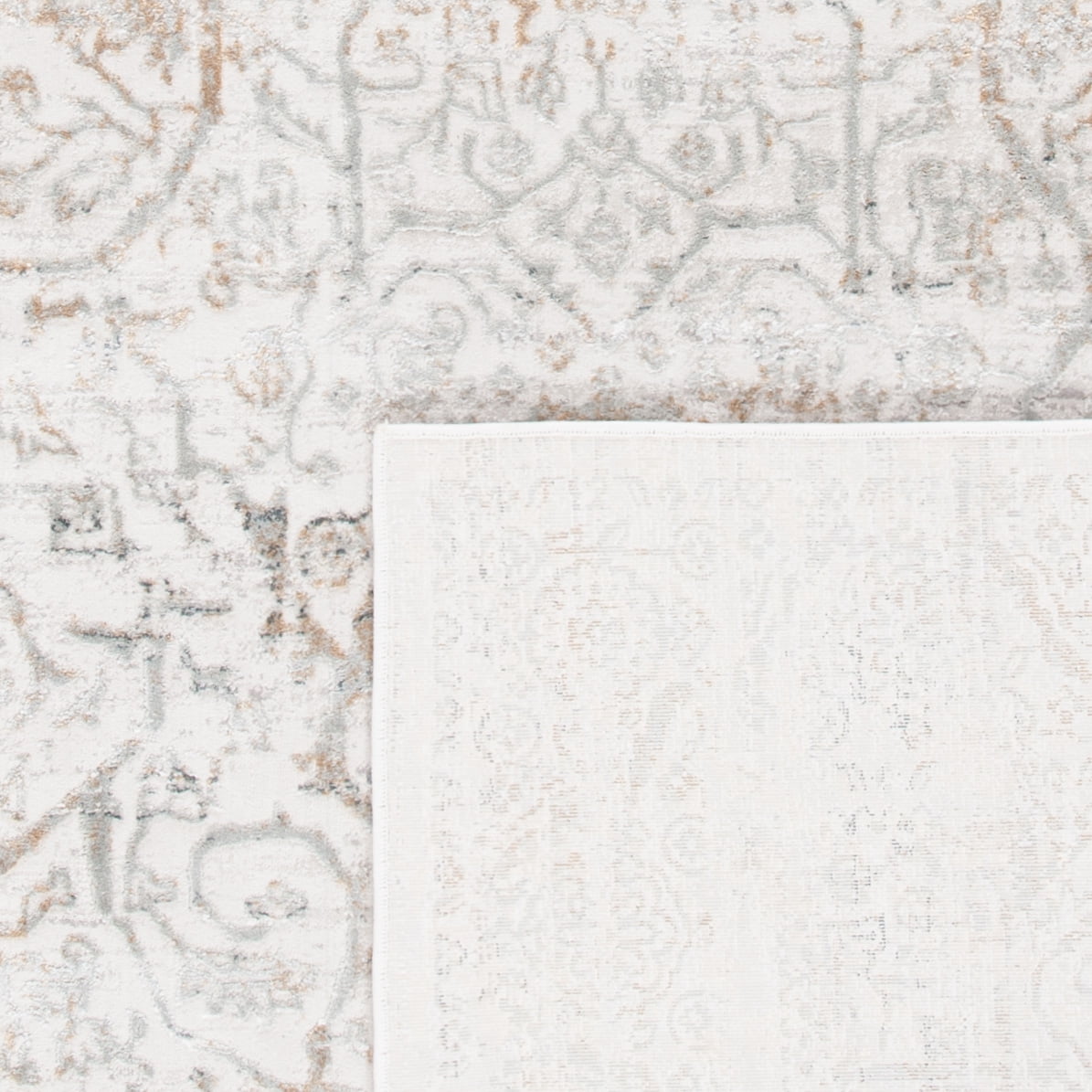 SAFAVIEH Princeton Xavier Abstract Area Rug, Beige/Grey, 6' x 9'