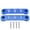 Blue, variant on Xirurus Motorcycle Front Axle Mudguard Plate Cover Trim Decor Replacement for Yamaha NMAX 125 150 155 2015-2019, CNC Aluminum Alloy Decorative Protect Accessories, Yellow