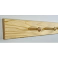 thumbnail image 3 of Unfinished Shaker Peg Coat Hat Rack 48", 3 of 5