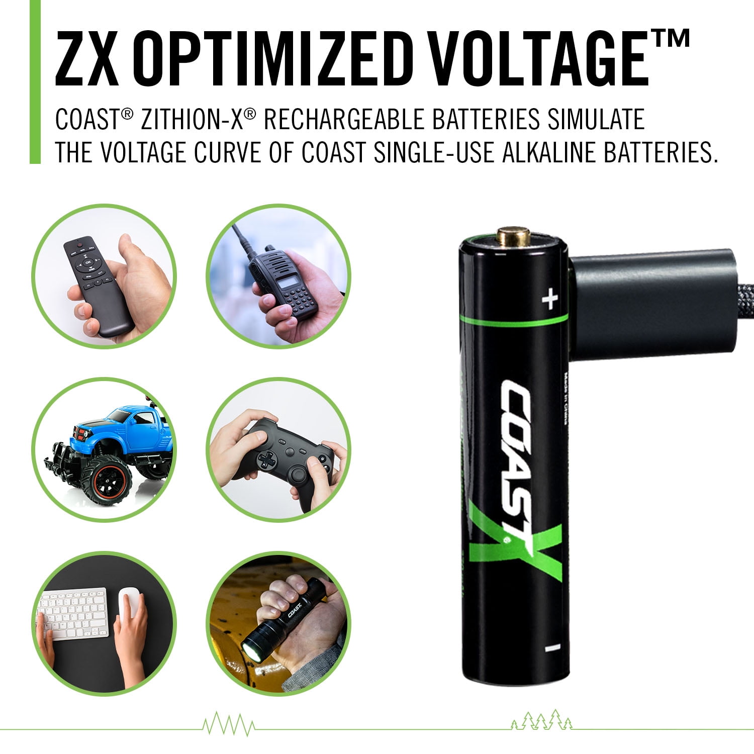 COAST Products ZX840 Rechargeable Battery - Walmart.com