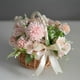 thumbnail image 5 of Wicker Woven Flower Basket, with Handle and Pink Ribbon, Wedding Flower Girl Baskets, for Home Garde, 5 of 5