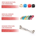 thumbnail image 1 of Disconnect Master Quick Disconnect Tool Set, 22pc Line Disconnect Tool Kit for A/C Fuel & Transmission Systems, Transmission Air Con Air Conditioning Fuel Line Disconnect Removal, 1 of 7