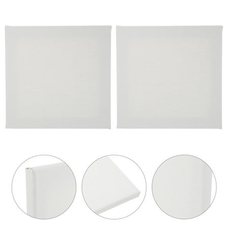 PBPBOX 2Pcs Oil Painting Frames Picture Frames For Adults Home Decoration Square Shape 15.7X15.7X0.6In