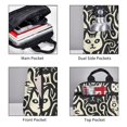 thumbnail image 3 of Fotbe Abstract Cat Faces Pattern Mochila Ligera para Hombres y Mujeres - Duradera y Resistente al Agua, Ideal para Escuela, Trabajo, Viajes y Uso Diario, 3 of 7