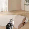 thumbnail image 5 of 2Step Dog Stairs for Sofa Pet Ramp for Puppies, Small Pets, and Older Dogs in Beige, 5 of 5