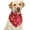 White38, variant on Will Your Marry My Dad Dog Bandana Scarf Triangle Bibs Pet Accessories Cat Kerchief White60 One Size