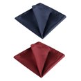 thumbnail image 1 of INSPIRE CHIC Mouchoirs pour Hommes Carrés de Poche Classiques Petit Quadrillage pour Mariage, 1 of 7