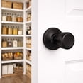 thumbnail image 4 of Terrace Matte Black Dummy Door Knob, 4 of 7