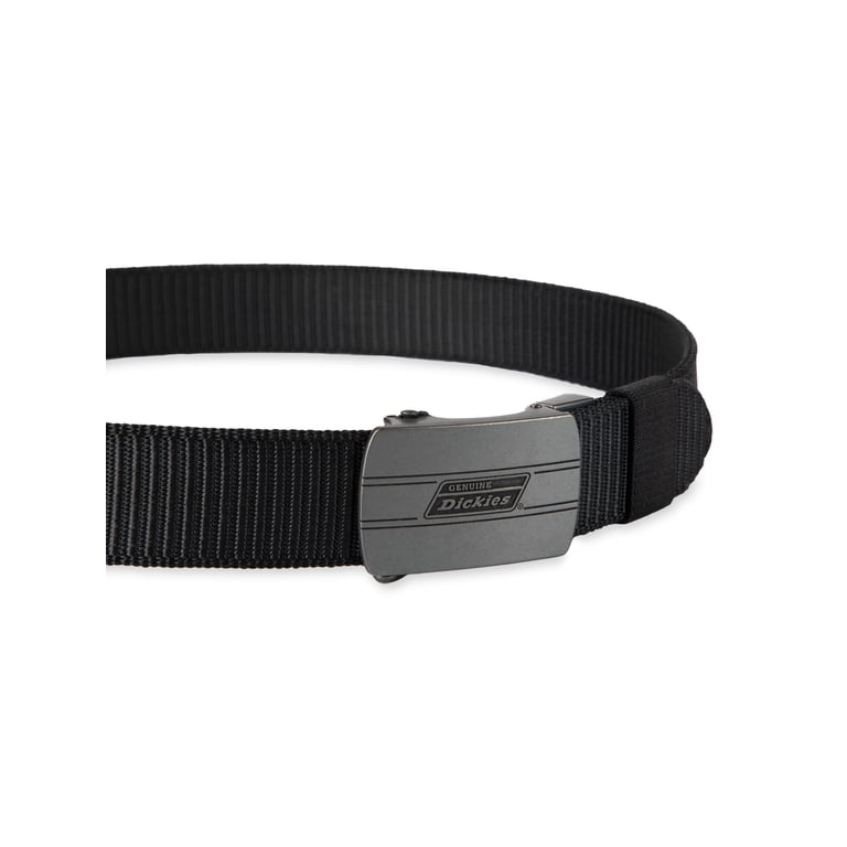Genuine Dickies Men's Track Lock Web Belt, Black photo 3