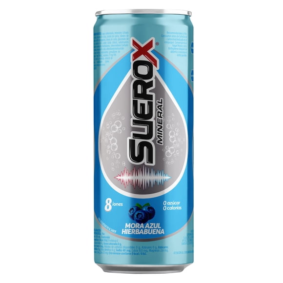 Bebida Suerox mineral Mora Azul 355ml