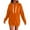 Orange, variant on Aocisk Women Fleece Zip Up Hoodie Soft Cozy Pullover Long Sleeve Casual with Pocket for Outdoor Winter Grey M