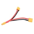 thumbnail image 4 of XT60 Parallel Battery Connector Cable, Anti Corrosion 10cm / 3.9in XT60 Dual Extension Y Splitter  For RC Batteries, 4 of 8