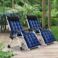 thumbnail image 4 of Slsy 2 Pack Zero Gravity Chair, Adjustable Reclining Lounge Chair with Removable Cushion, Headrest, Cup Holder for Indoor Outdoor, Supports Over 440lbs, 4 of 11