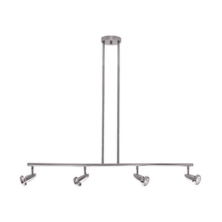

Pendants 4 Light With Brushed Steel Finished and Metal Material 6 inch 200 Watts