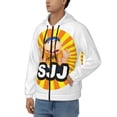 thumbnail image 2 of Lsque Sml Jeffy for Mens Full-zip Hoodie, Zip-up Pullover Hooded Sweatshirt, Kangaroo Pocket Hoodie Ideal for Daily Wear, Travel, and Home-3X-Large, 2 of 8