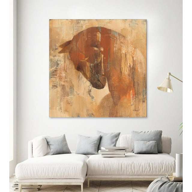 "Charger" Fine Art Giant Canvas print 72"x72"
