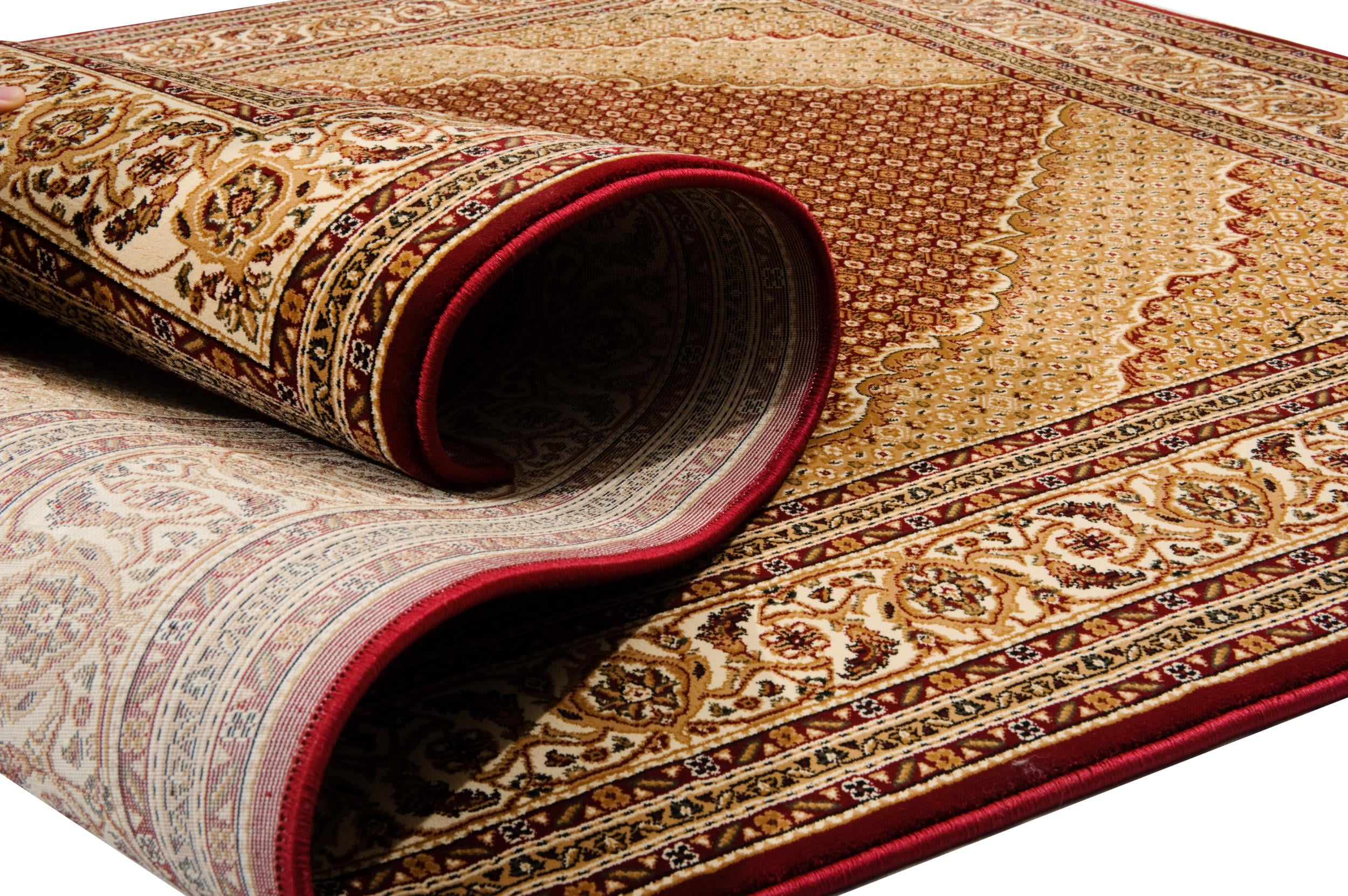 Tapis d'intérieur marocain Branch Majestic 2' x 5' (taille exacte : 2'3" x 5'), rouge beige, traditionnel - Entrée, couloir, salle de bain et cuisine